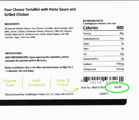 recalled metabolic meal